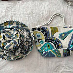Emilio Pucci Multicolor Tote Bag